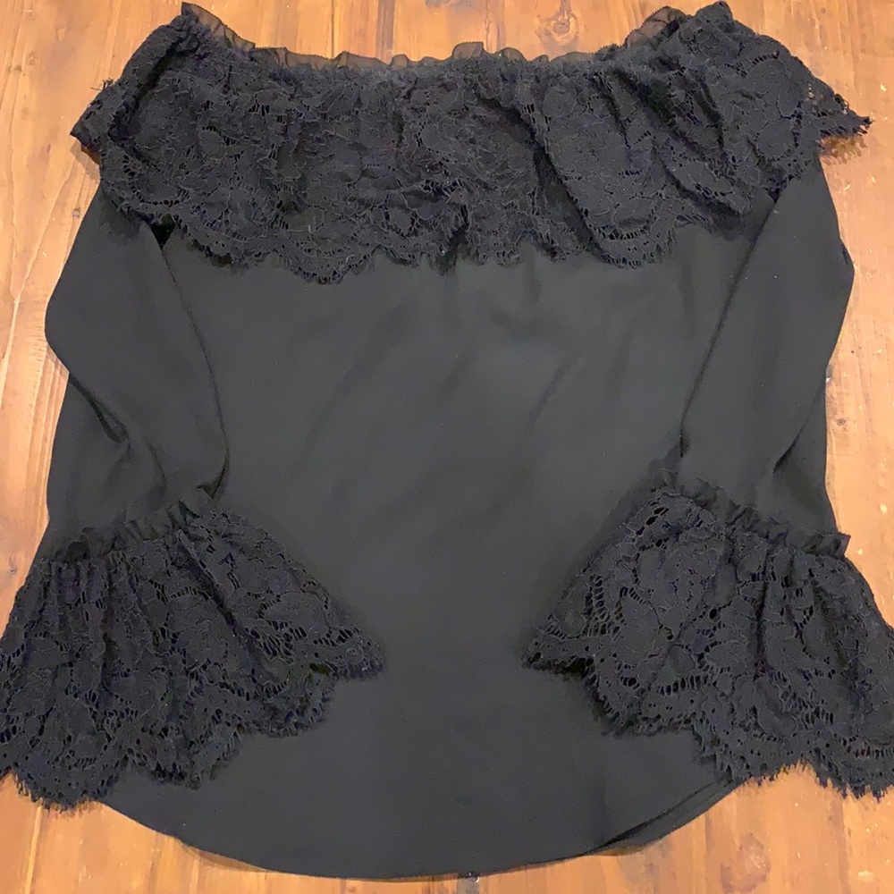 White House Black Market off the shoulder top